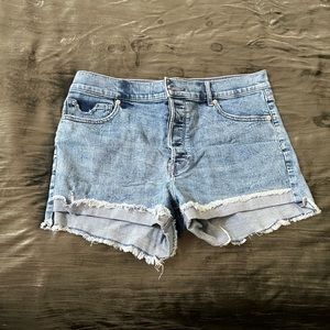 Express Shortie Vintage High Rise Shorts size 10